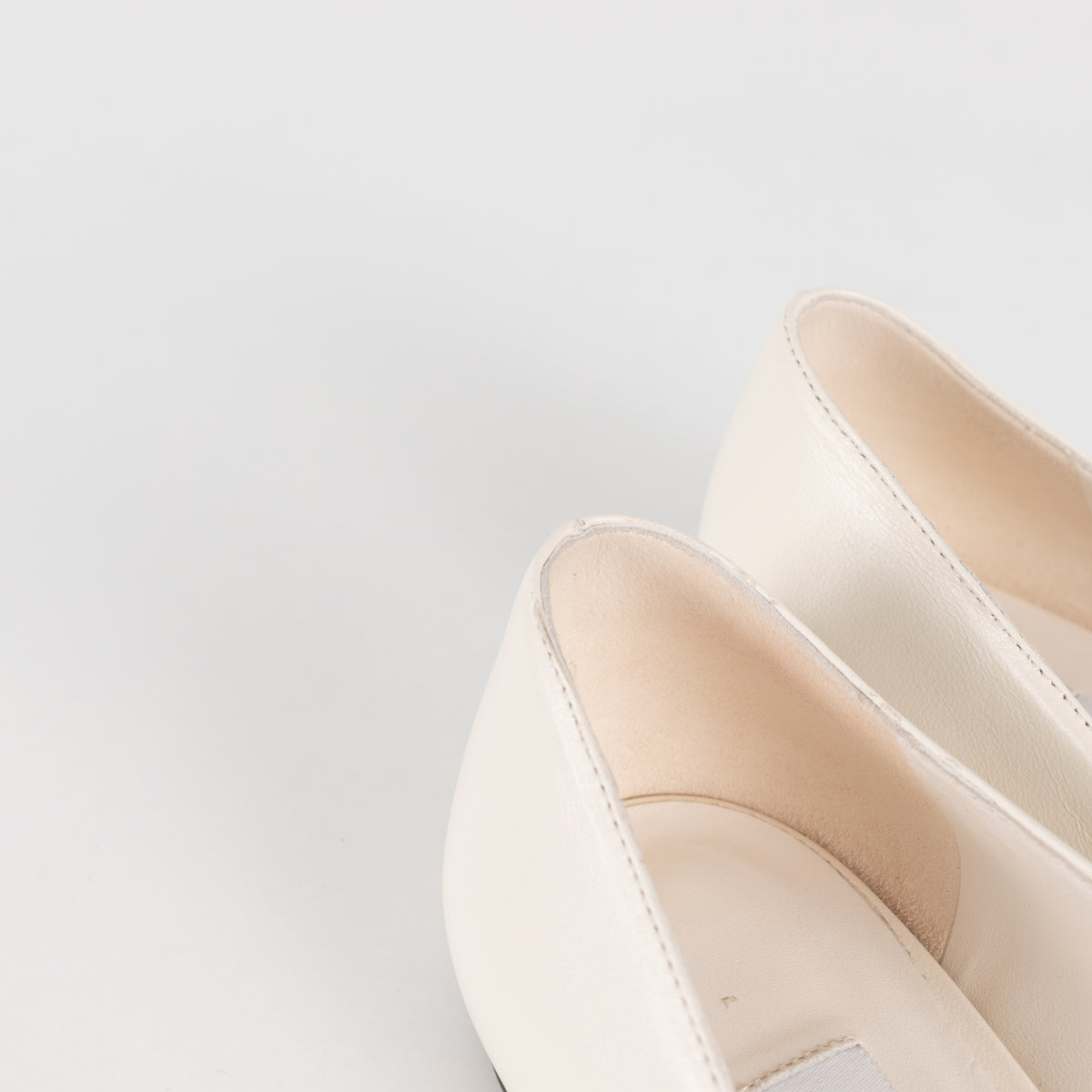 Jimmy Choo Hedera Off White Knot Detail  Shoes