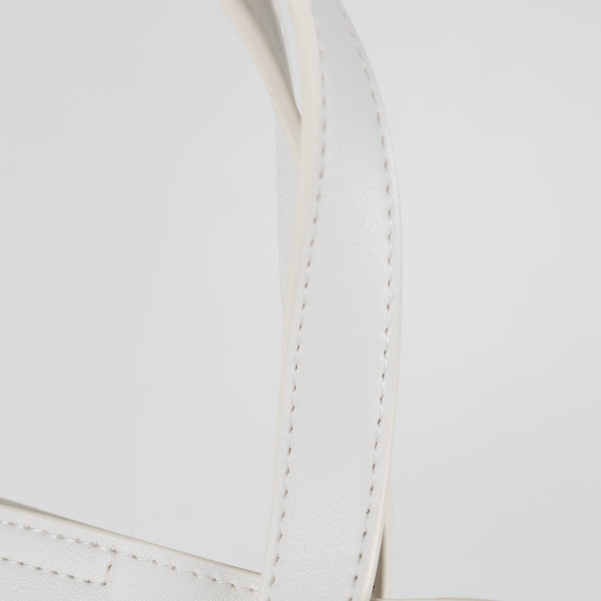 Harrods White Cut Out Tote Bag