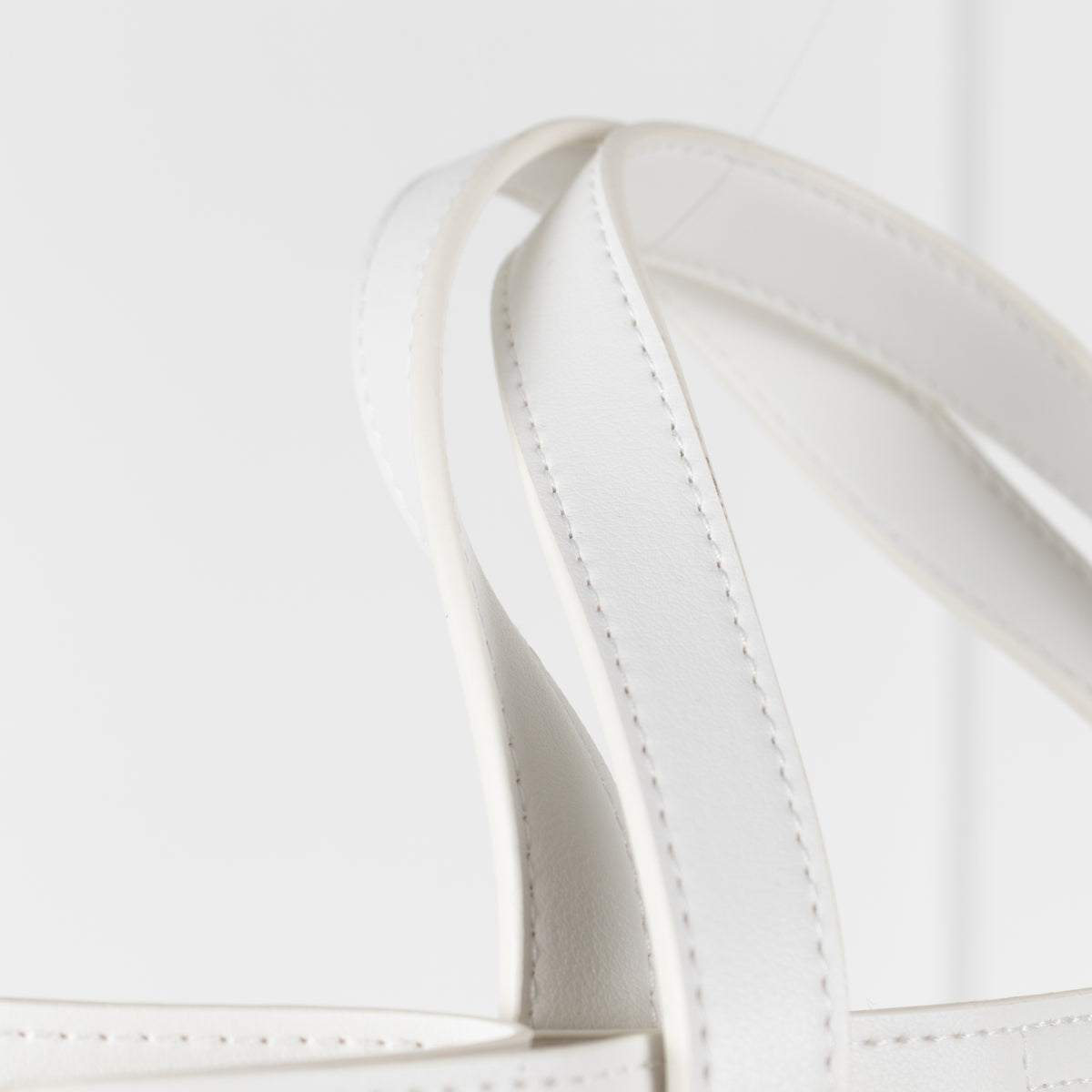 Harrods White Cut Out Tote Bag