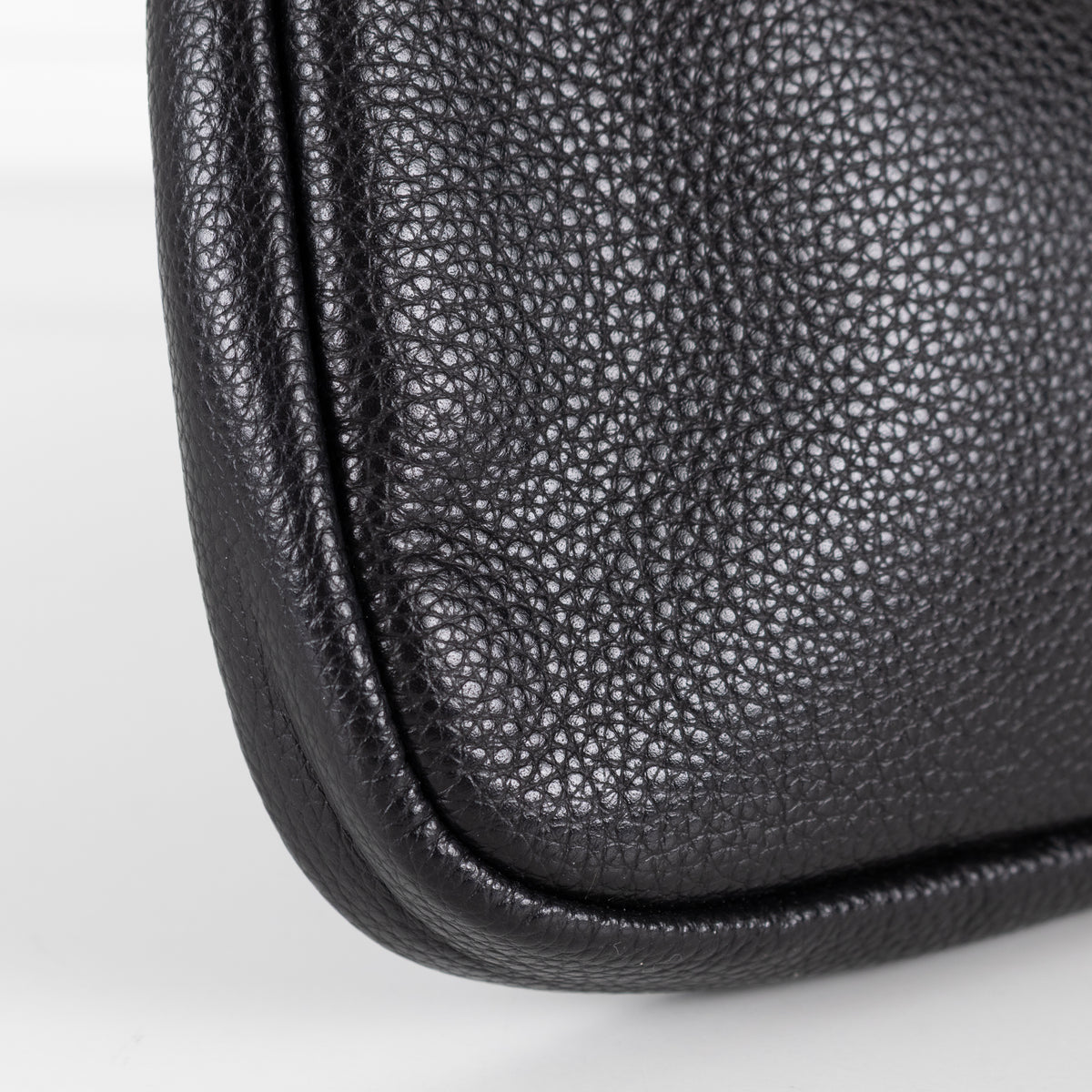 Longchamp Black Leather Shoulder Bag