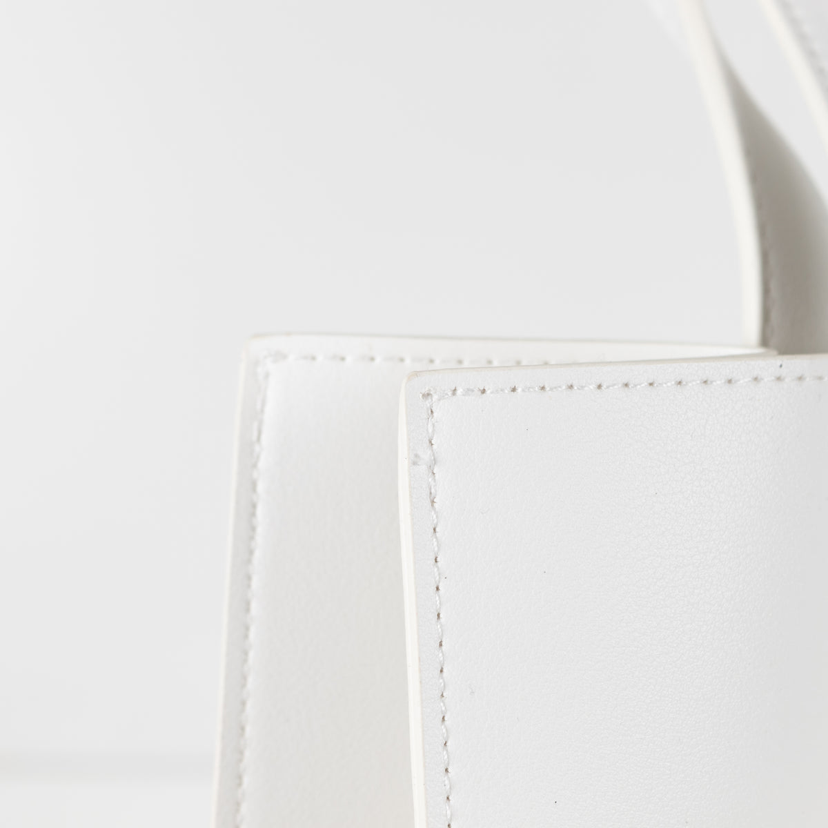 Harrods White Cut Out Tote Bag