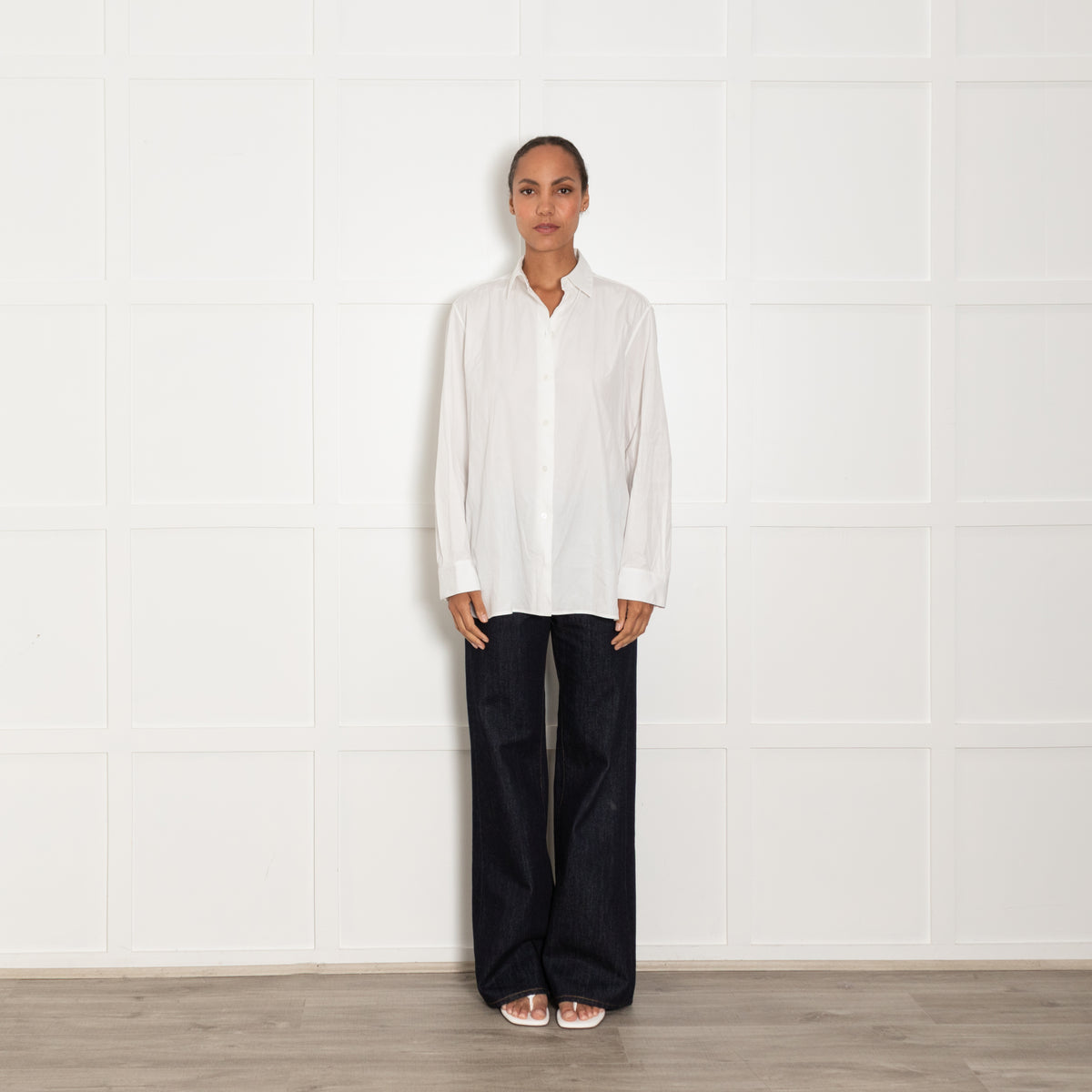 The Row White Cotton Sisilia Shirt