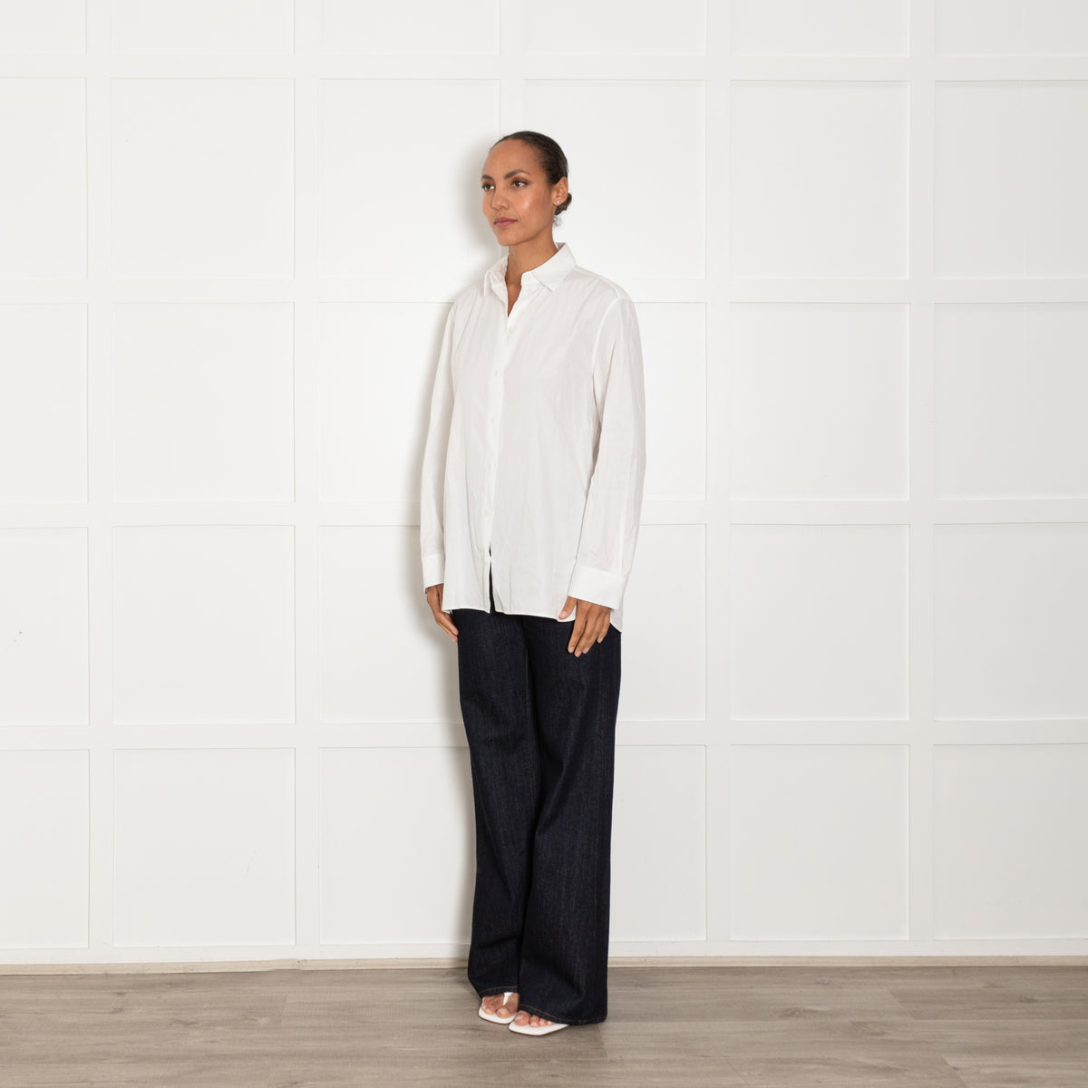 The Row White Cotton Sisilia Shirt