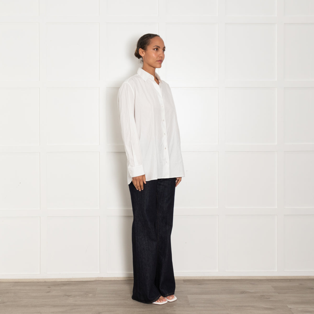 The Row White Cotton Sisilia Shirt