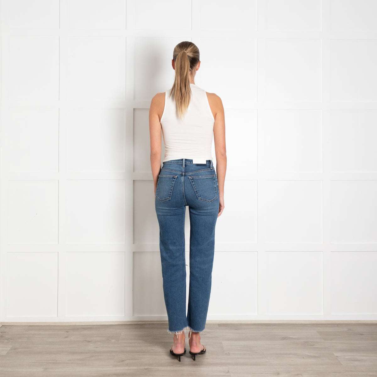 Reformation Cream V Front Vest