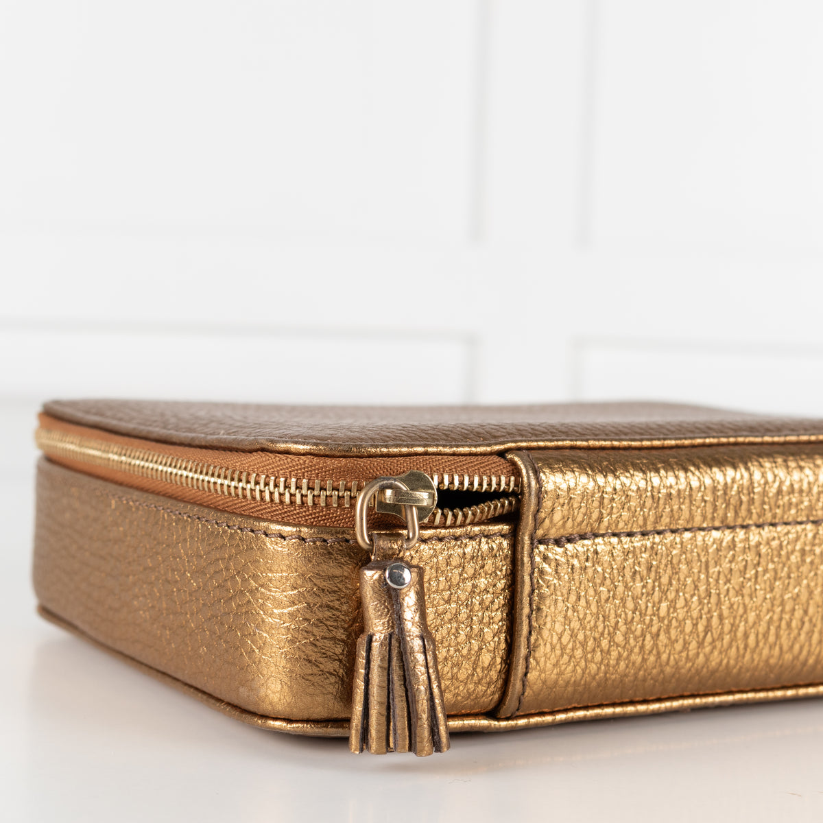 Anya Hindmarch Gold Large Keepsake Box