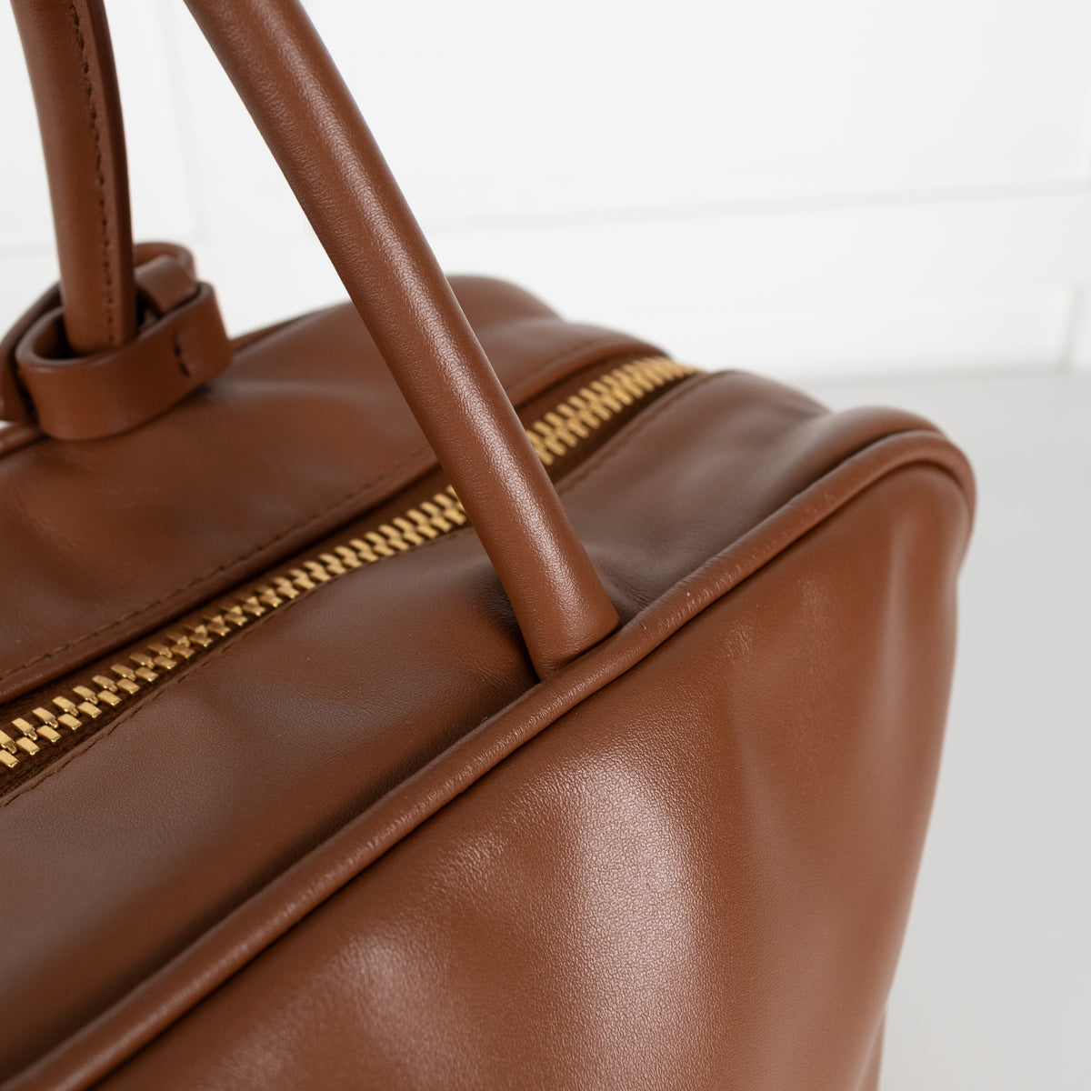 Miu Miu Large Leather Calf Softy Beau Top Handle Bag