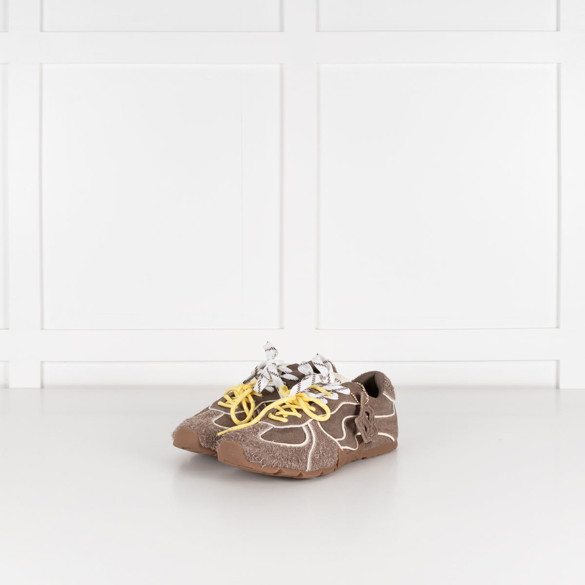 Naked Wolfe Taupe Suede Ace M Trainers