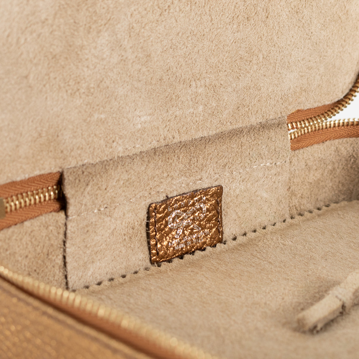 Anya Hindmarch Gold Large Keepsake Box