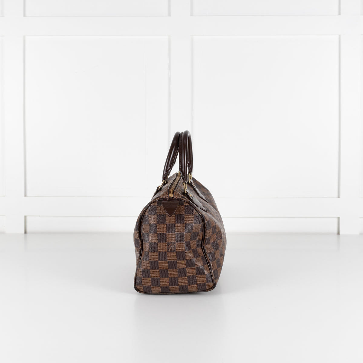 Louis Vuitton Damier Ebene Canvas Speedy 25 Bag