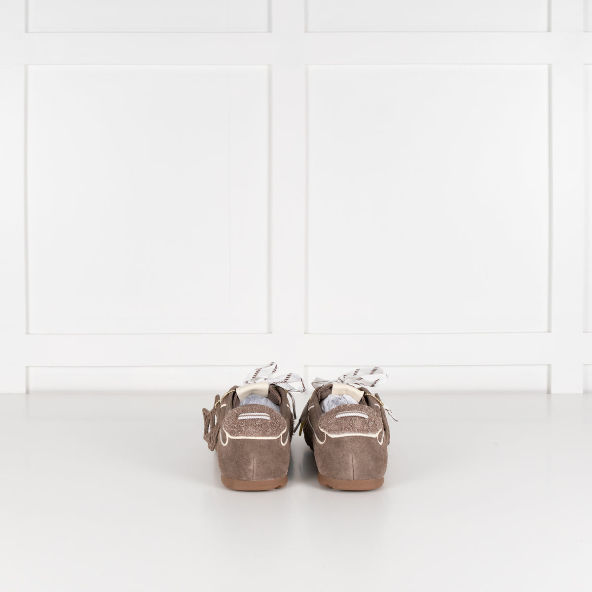 Naked Wolfe Taupe Suede Ace M Trainers