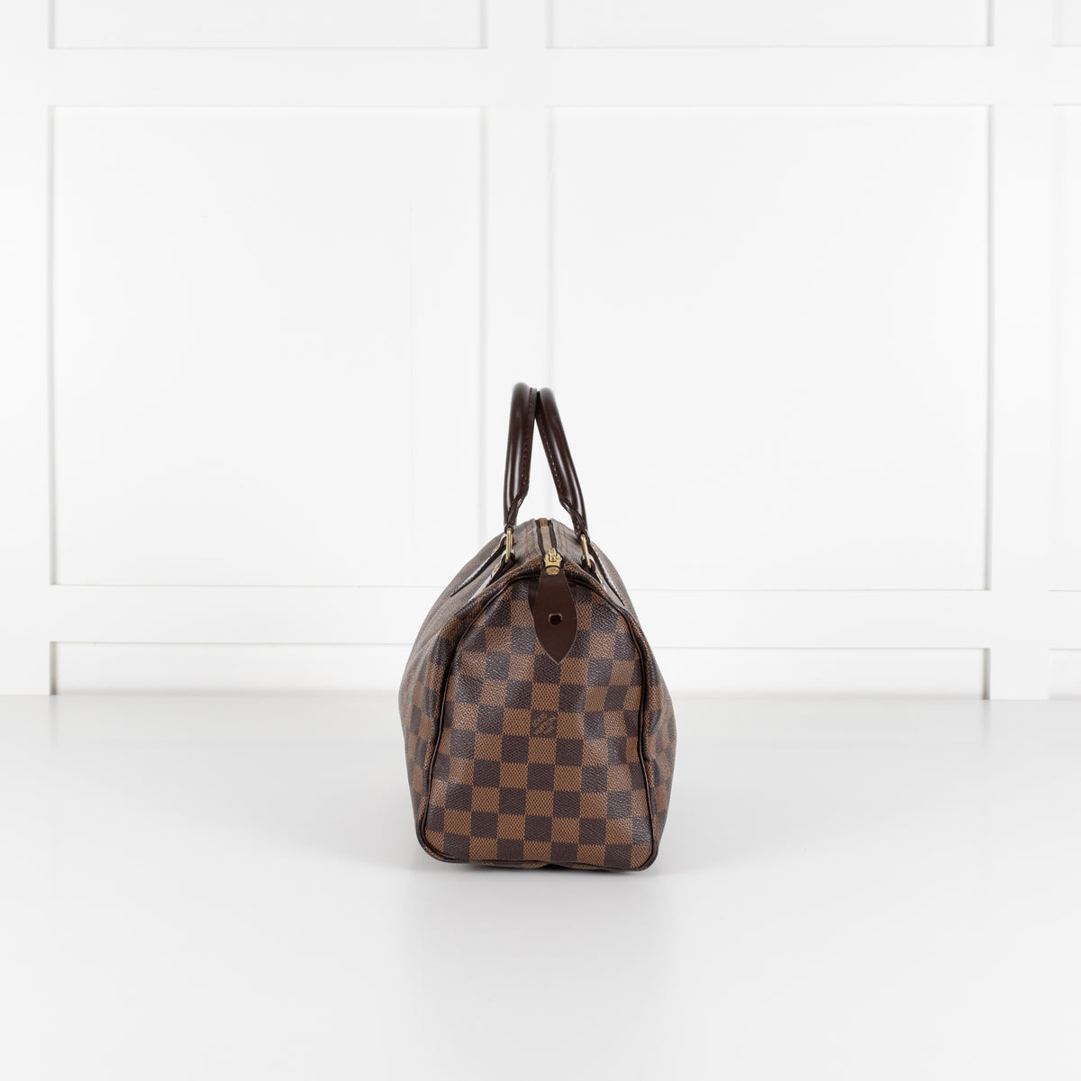Louis Vuitton Damier Ebene Canvas Speedy 25 Bag