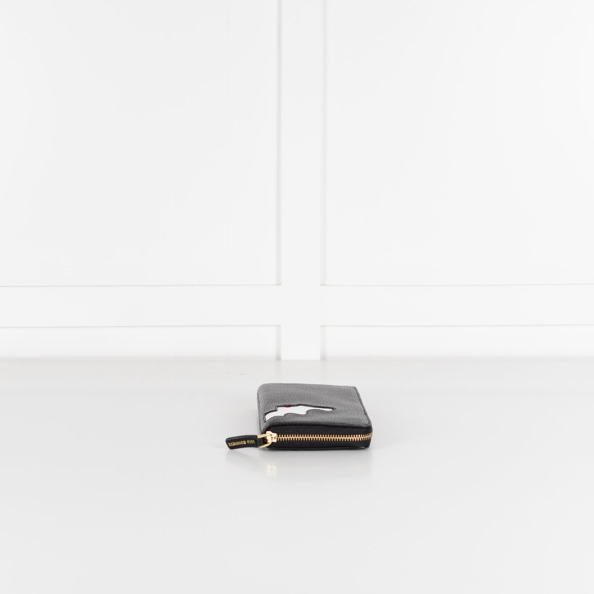Lulu Guiness Silhouette Black Wallet