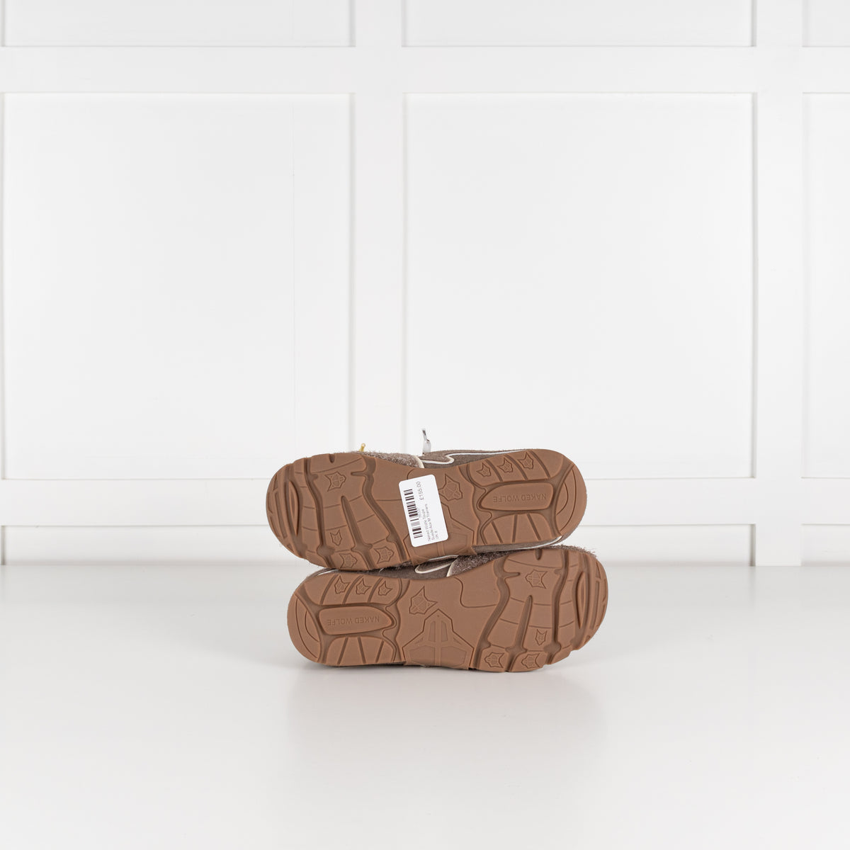 Naked Wolfe Taupe Suede Ace M Trainers