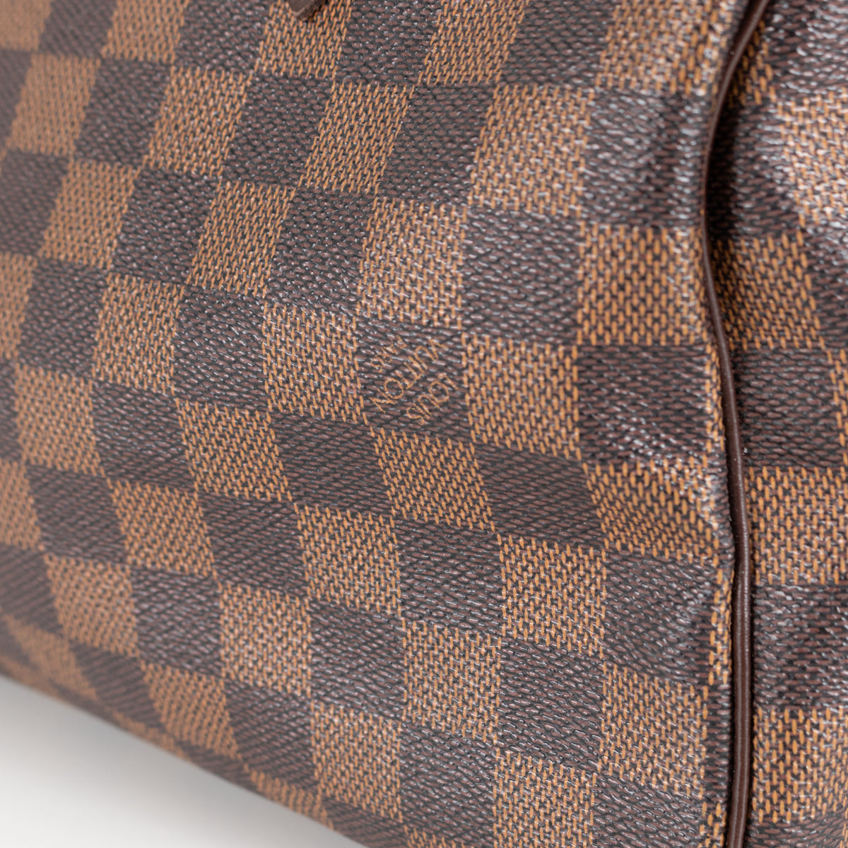 Louis Vuitton Damier Ebene Canvas Speedy 25 Bag