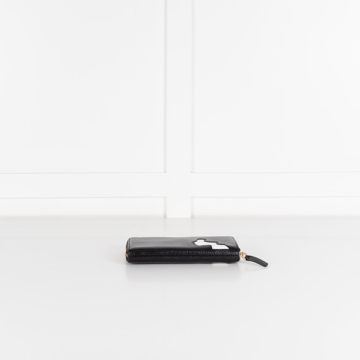 Lulu Guiness Silhouette Black Wallet