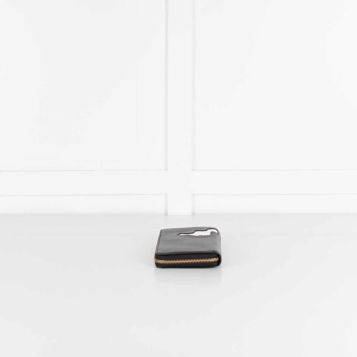 Lulu Guiness Silhouette Black Wallet