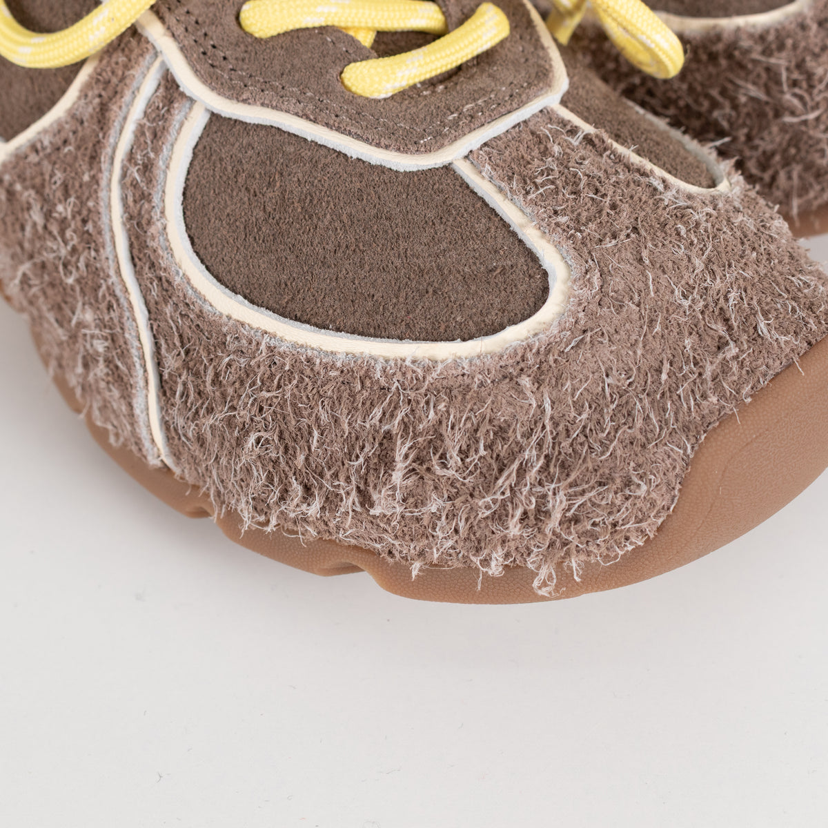 Naked Wolfe Taupe Suede Ace M Trainers