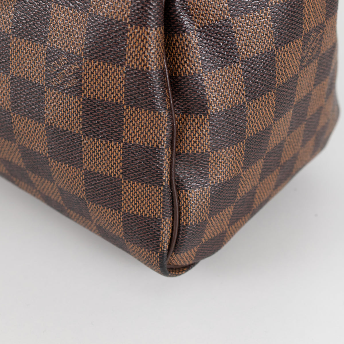 Louis Vuitton Damier Ebene Canvas Speedy 25 Bag