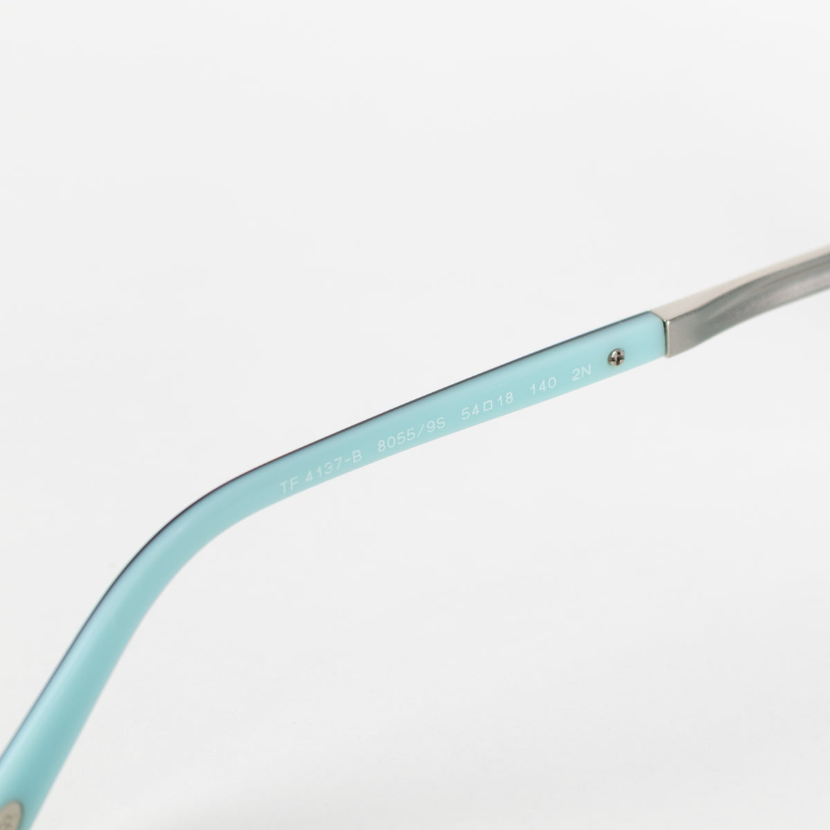 Tiffany Black And Blue Square Sunglasses With Diamante Detail