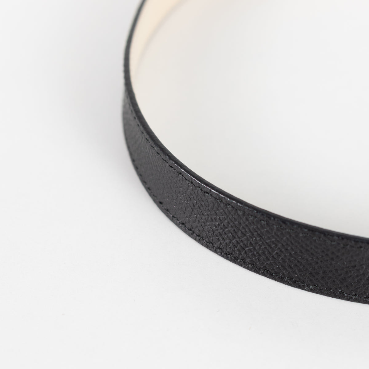 Dolce & Gabbana Black With Gold Buckle Ventura Belt