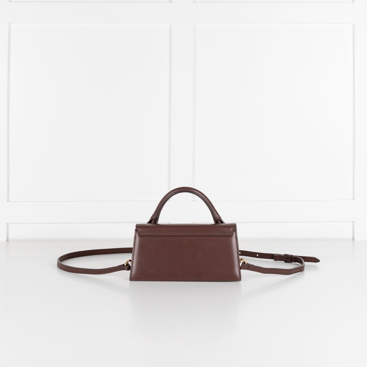 Jacquemus Brown Le Chiquito Long Bag With Detachable Strap