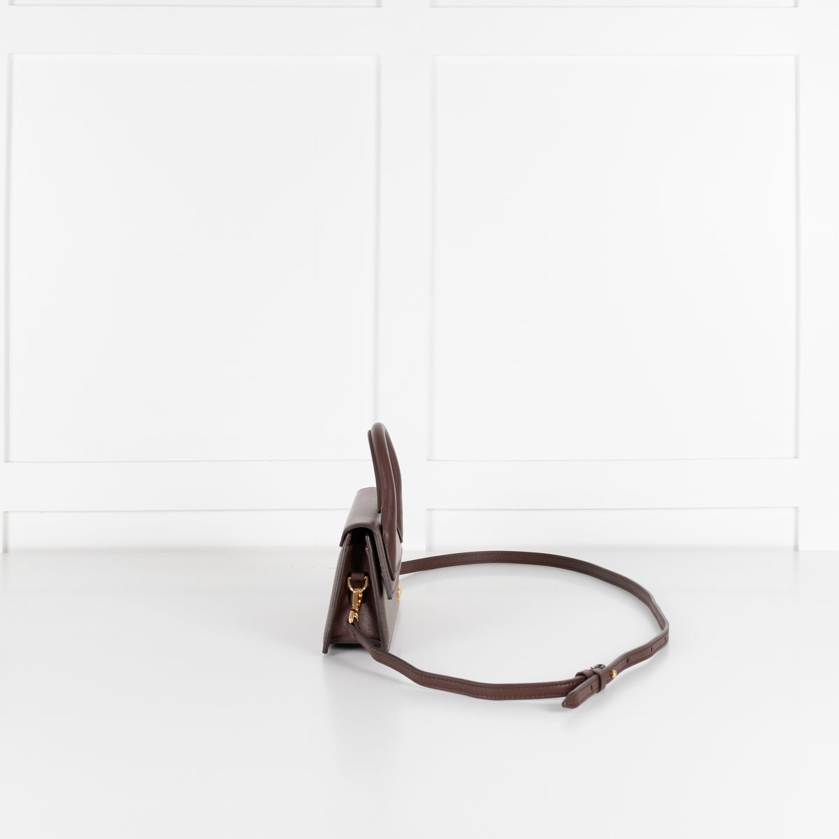 Jacquemus Brown Le Chiquito Long Bag With Detachable Strap