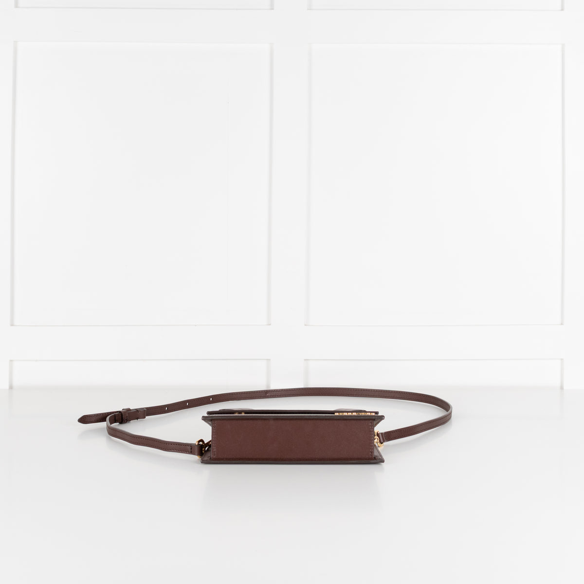 Jacquemus Brown Le Chiquito Long Bag With Detachable Strap