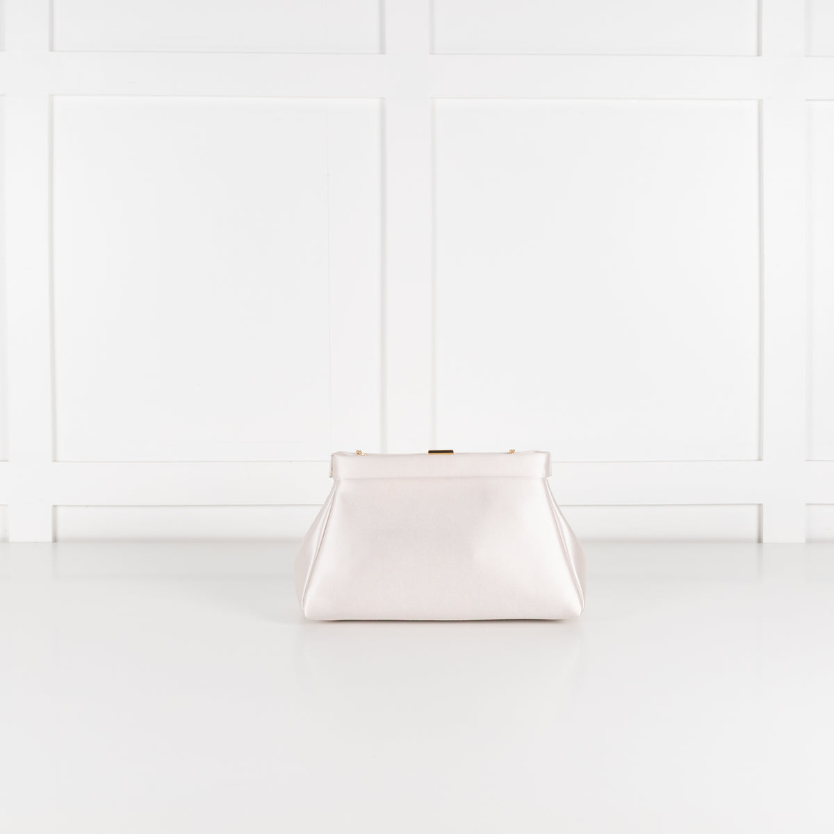 DeMellier Cannes Satin Clutch with Crystals