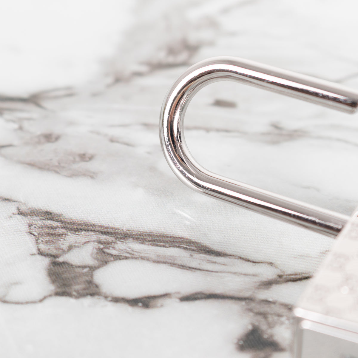 Gucci Silver Padlock And Key Pendant Necklace