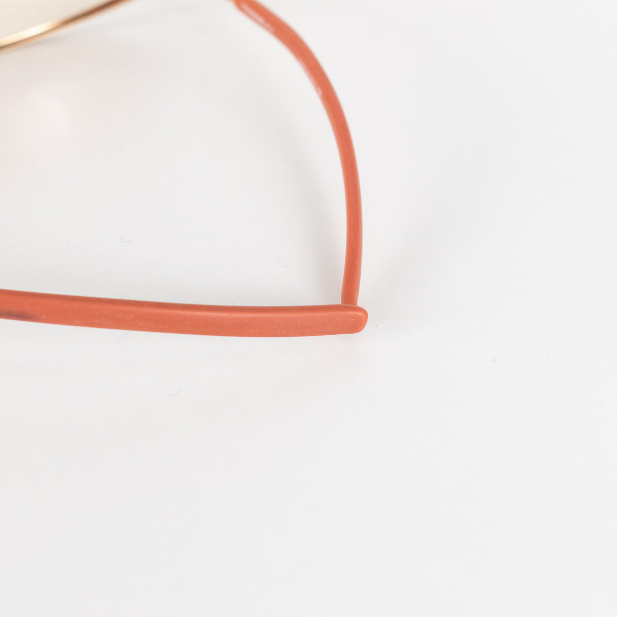 Chanel Orange Tone Frameless Sunglasses