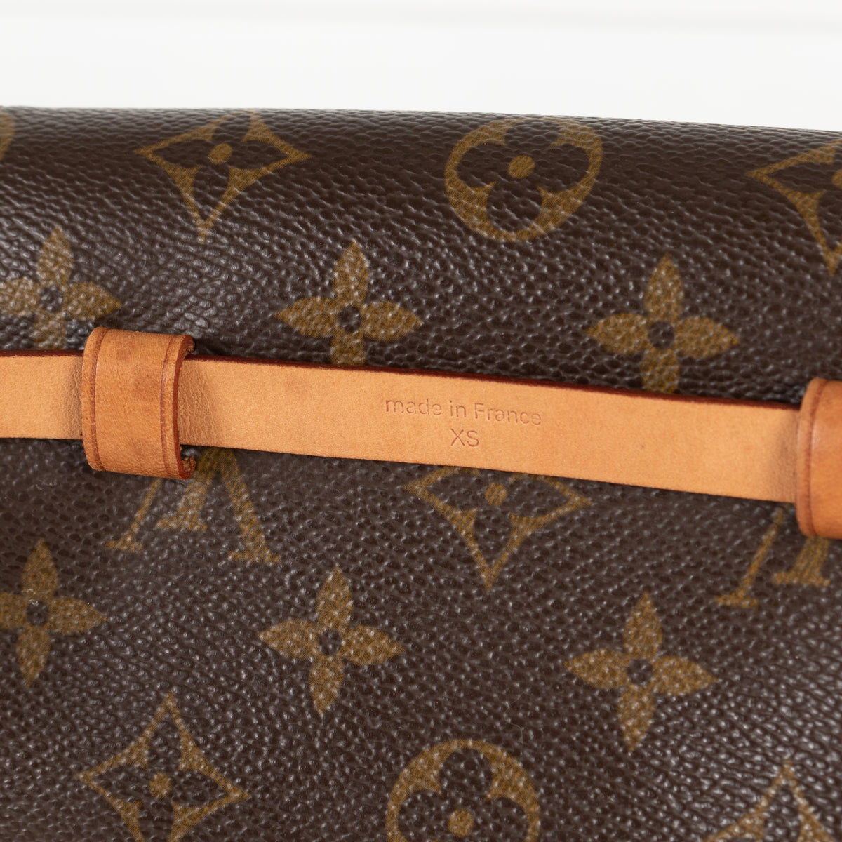 Louis Vuitton Brown Coated Canvas Florentine Belt Bag