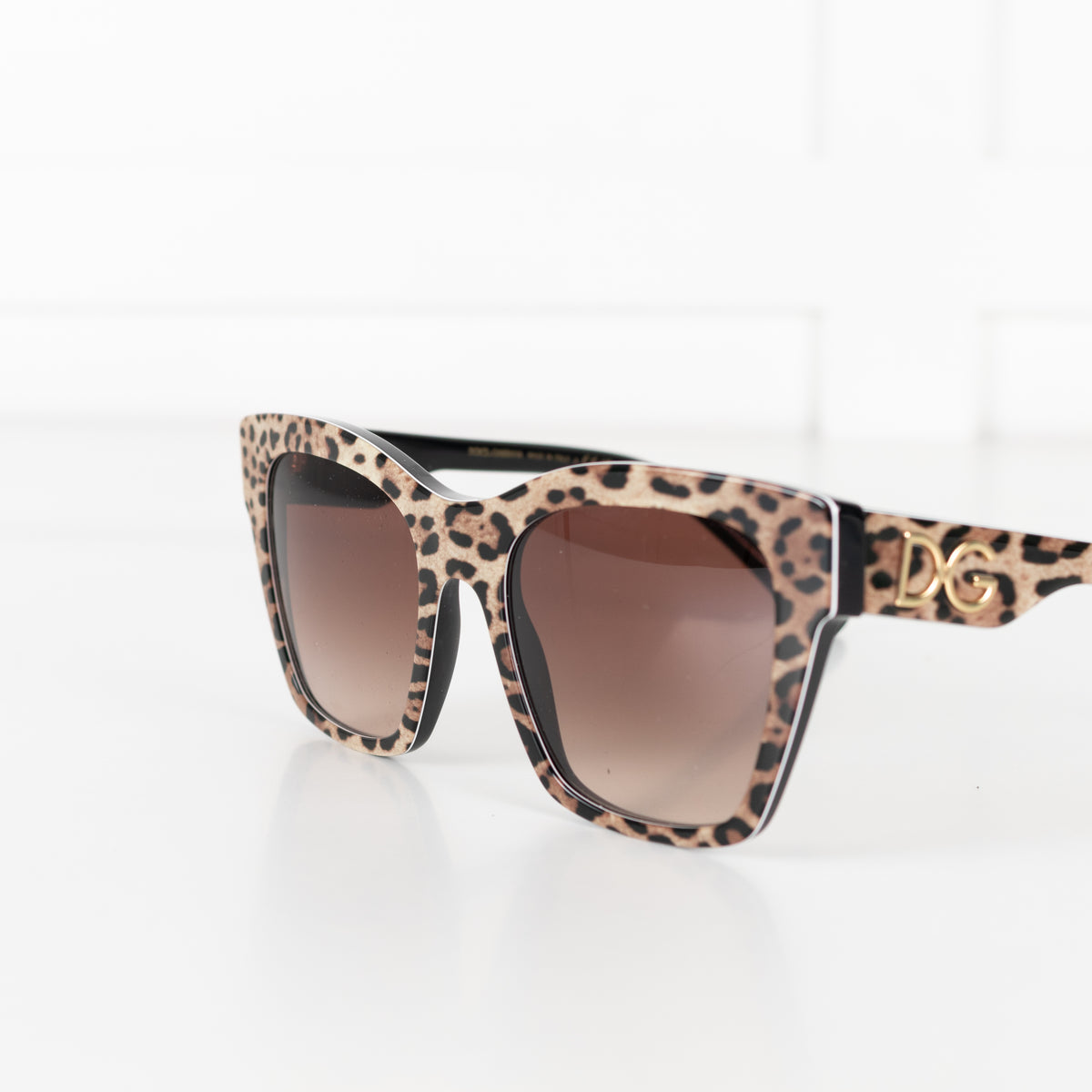 Dolce & Gabbana Leopard Sunglasses