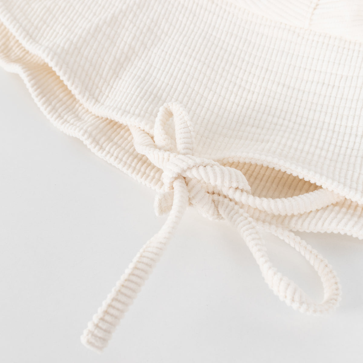 Faithfull the Brand Corduroy Cream Sun Hat