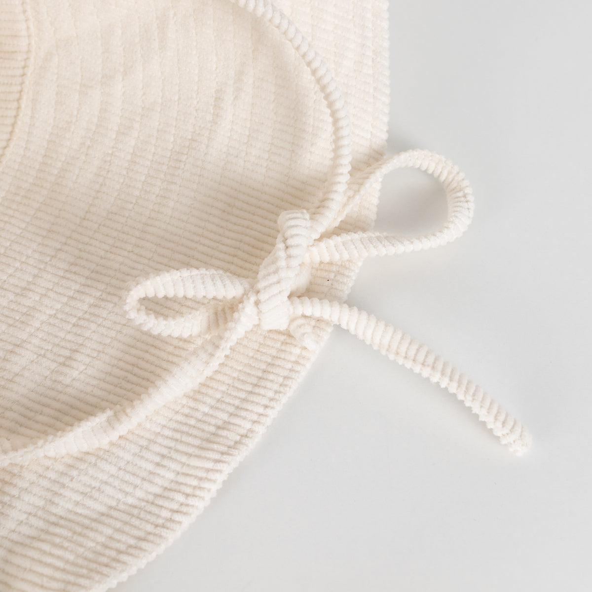 Faithfull the Brand Corduroy Cream Sun Hat