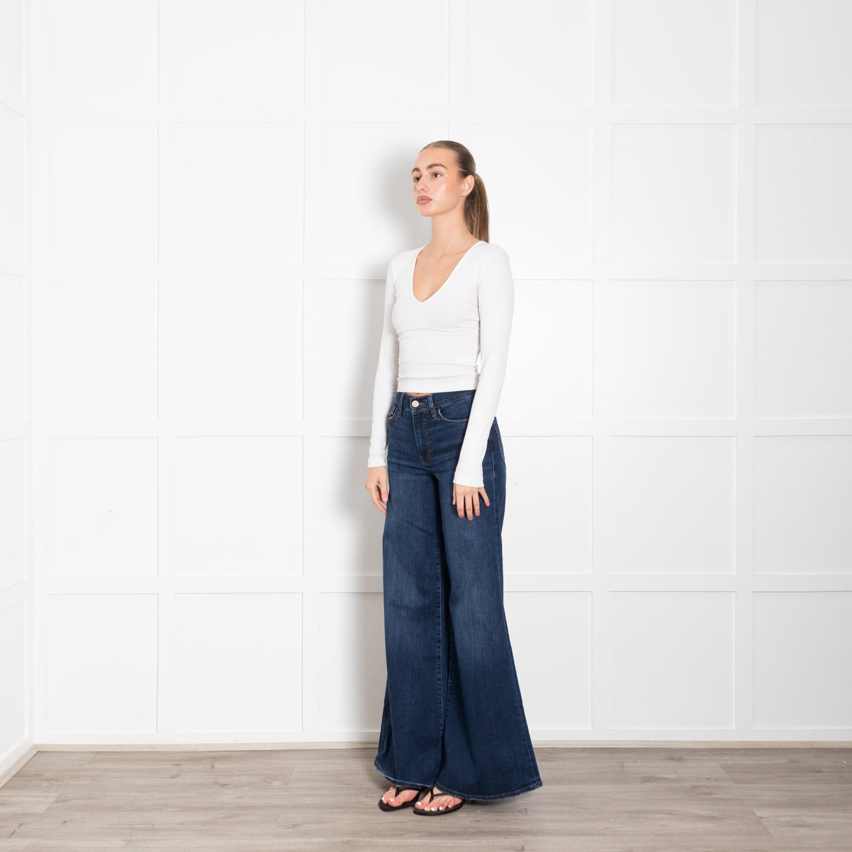Frame Le Palazzo Wide Leg Jeans