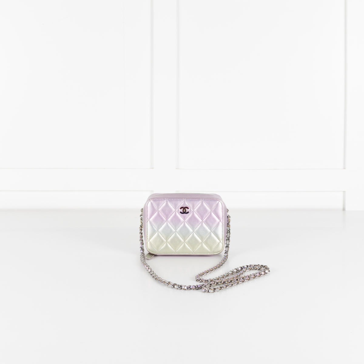 Chanel Coco Mark Iridescent Lambskin Camera Bag
