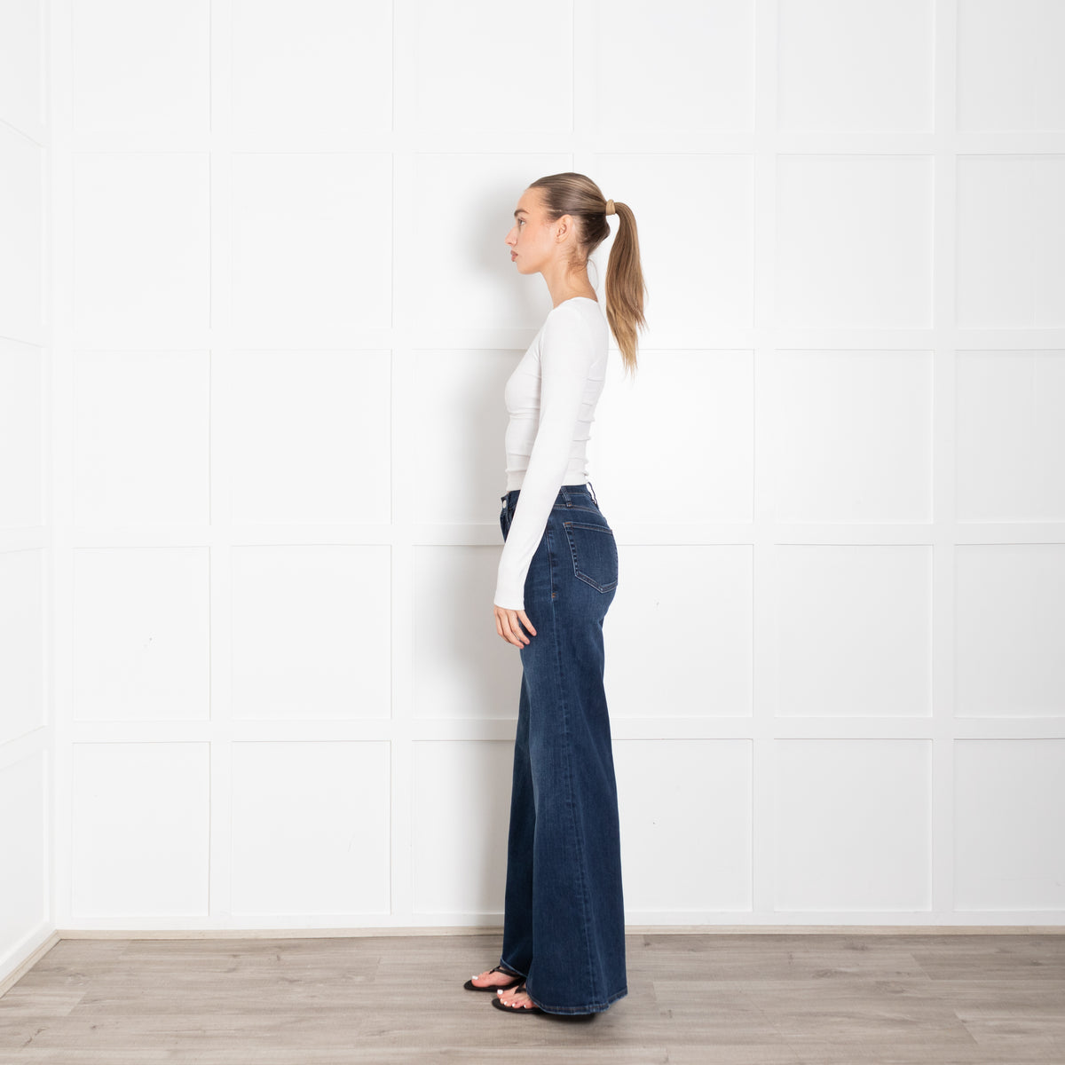 Frame Le Palazzo Wide Leg Jeans