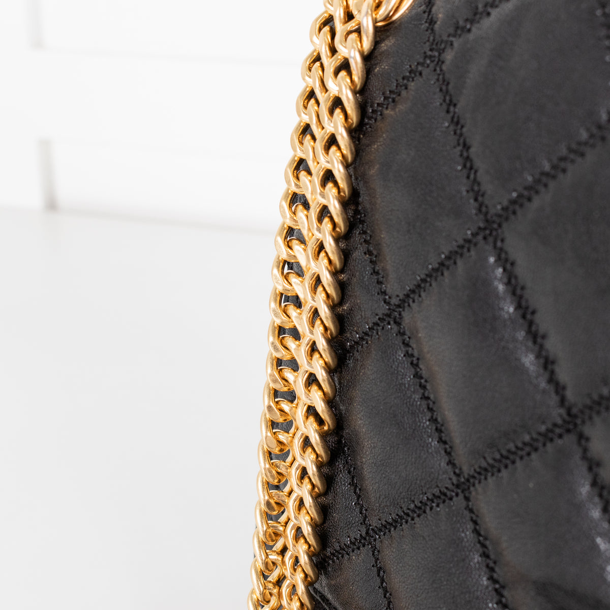 Tory Burch Black Quilted Leather Bag