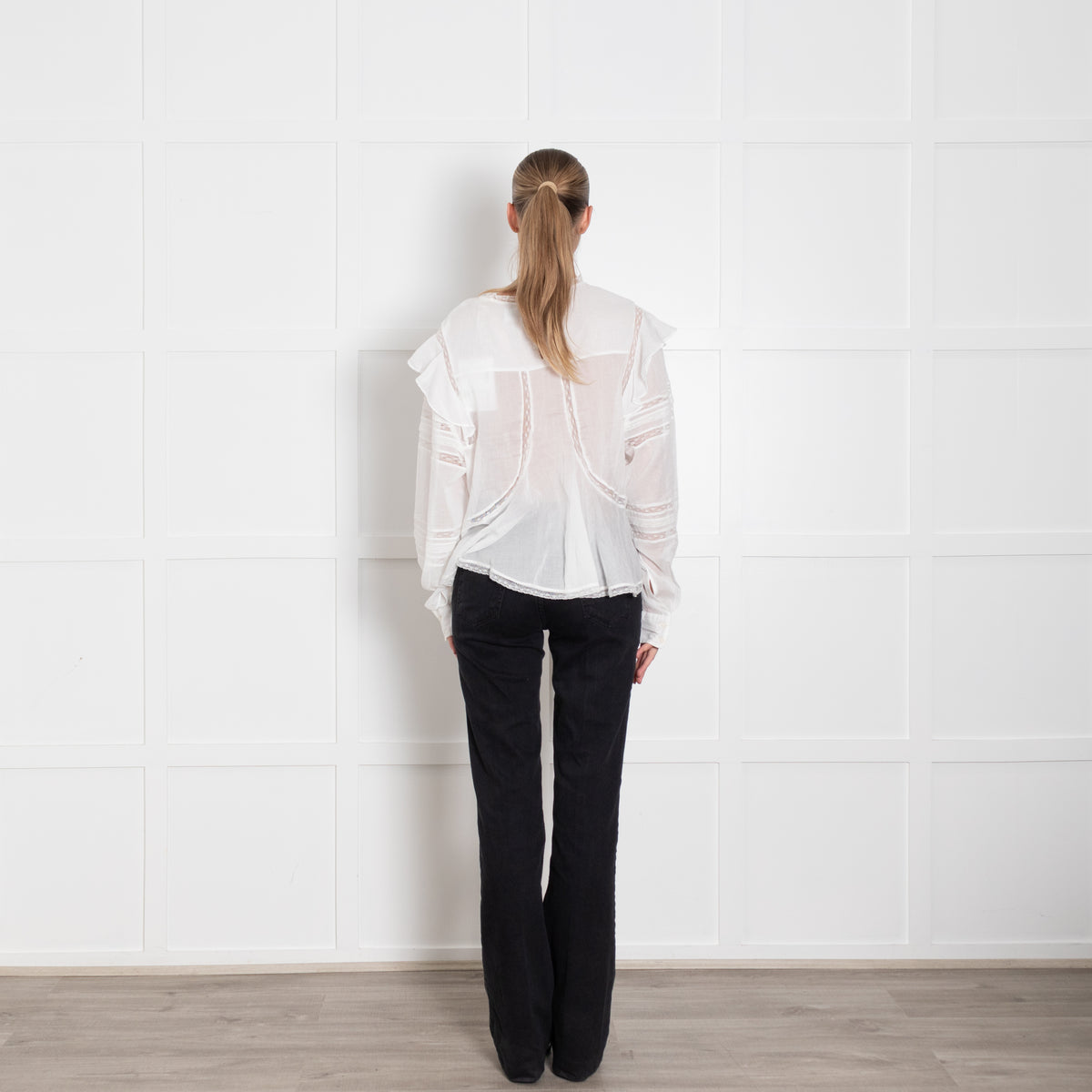 Isabel Marant Etoile Ganaei White Blouse