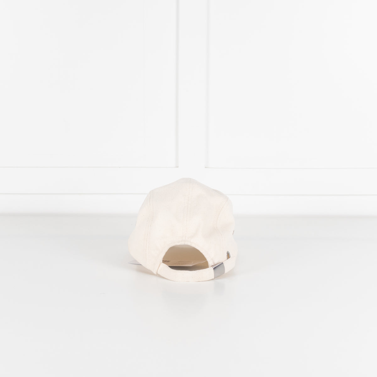Isabel Marant Cream Tedji Baseball Cap With Black Embroidered Logo