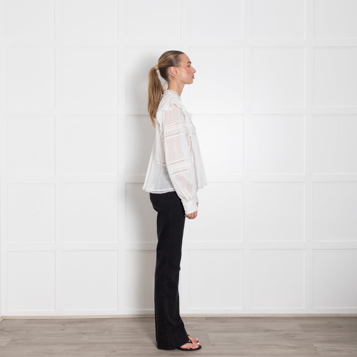 Isabel Marant Etoile Ganaei White Blouse