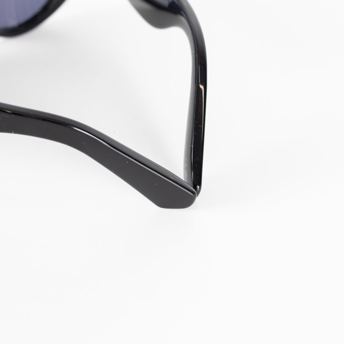 Christian Dior Black Faux Pearl Detail Sunglasses