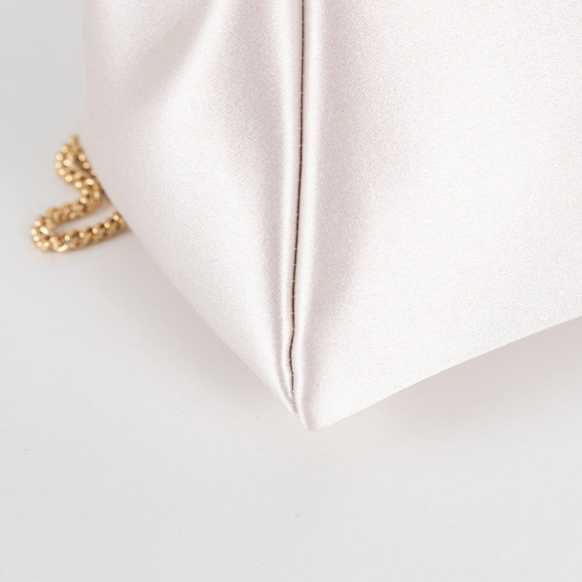 DeMellier Cannes Satin Clutch with Crystals