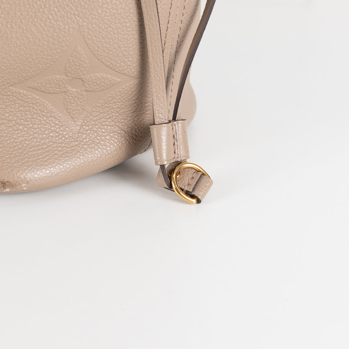 Louis Vuitton Beige Embossed Monogram Neverfull MM bag