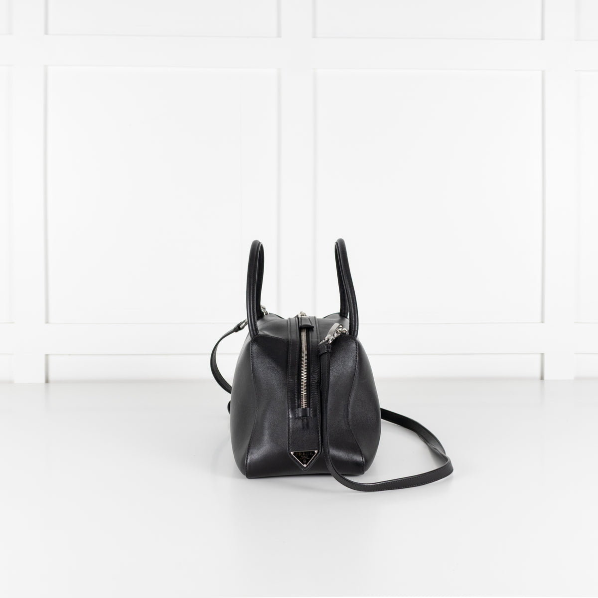 Prada Black Leather Supernova Shoulder Bag