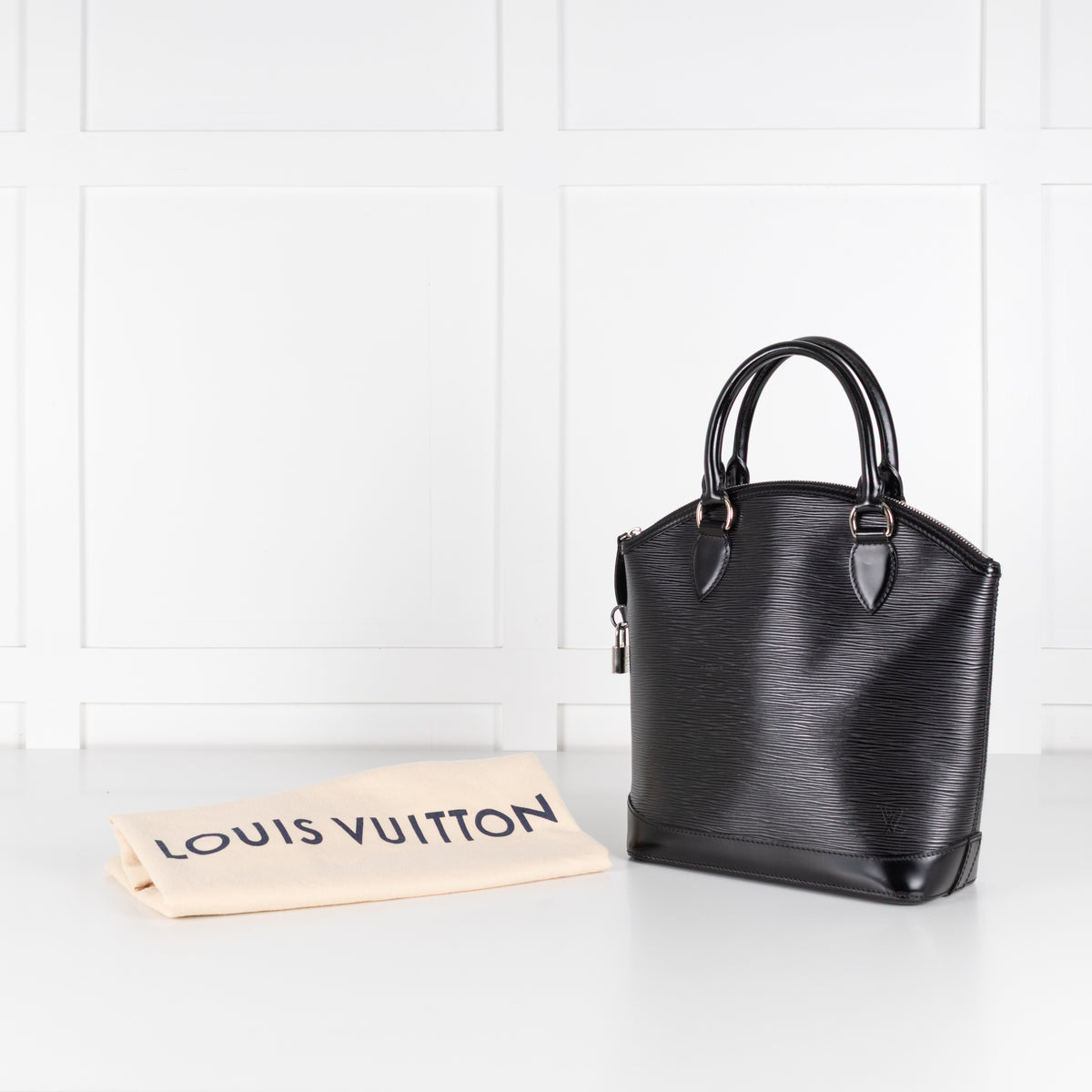 Louis Vuitton Black Lock It Epi Leather Bag