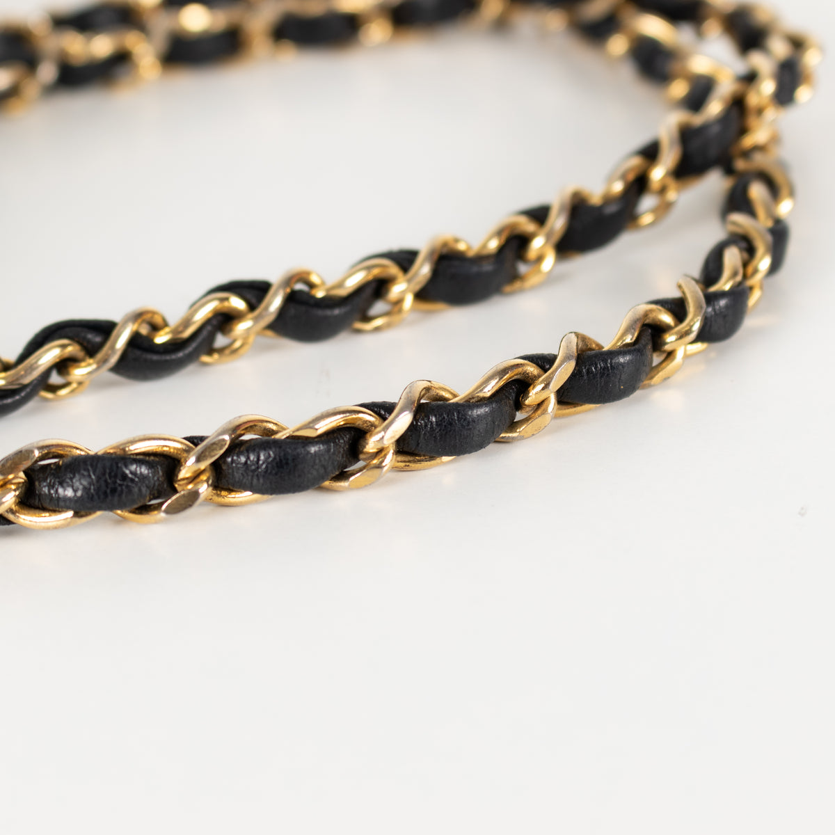 Chanel Black Lambskin Square Matelasse  Double Shoulder Bag