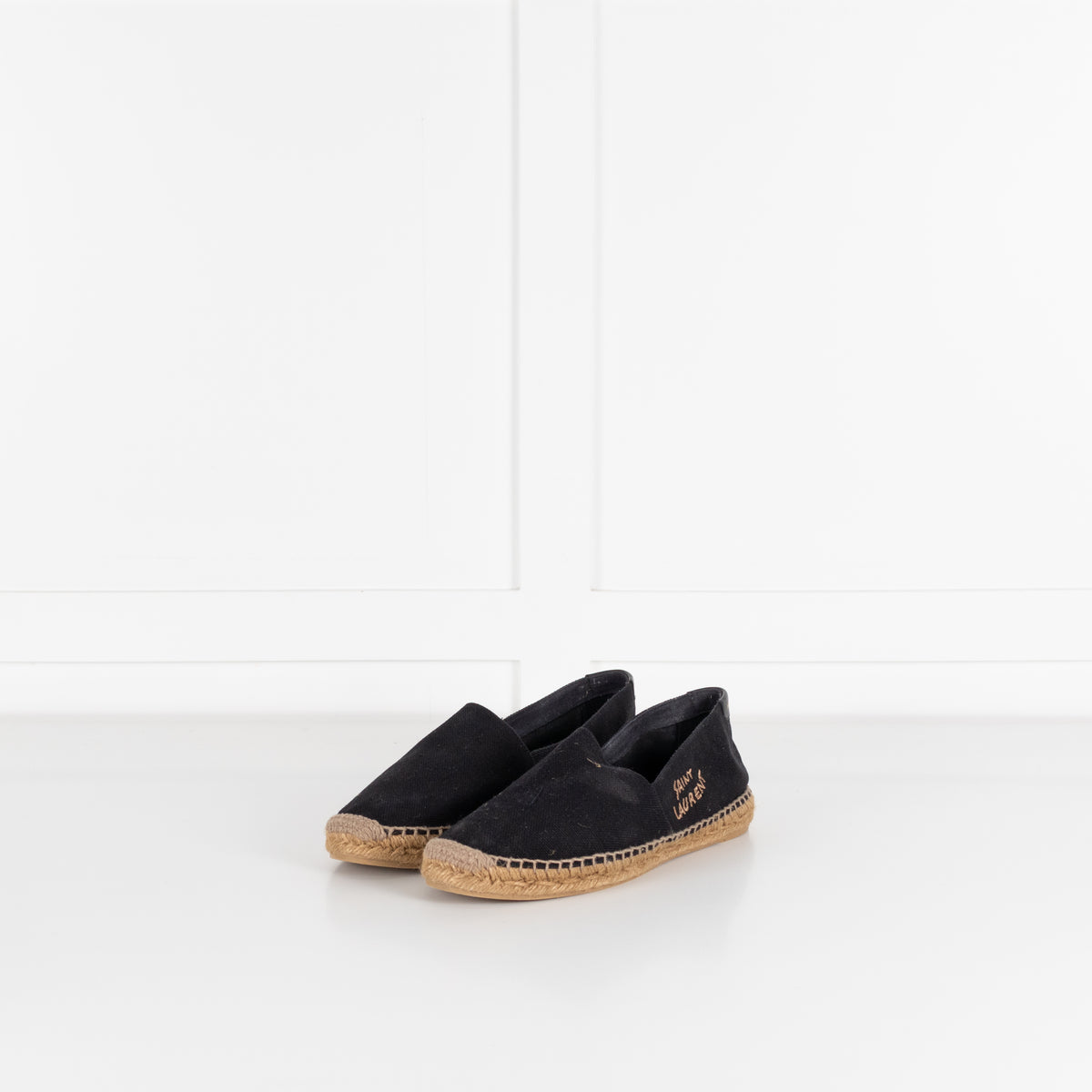 Saint Laurent Black Espadrilles