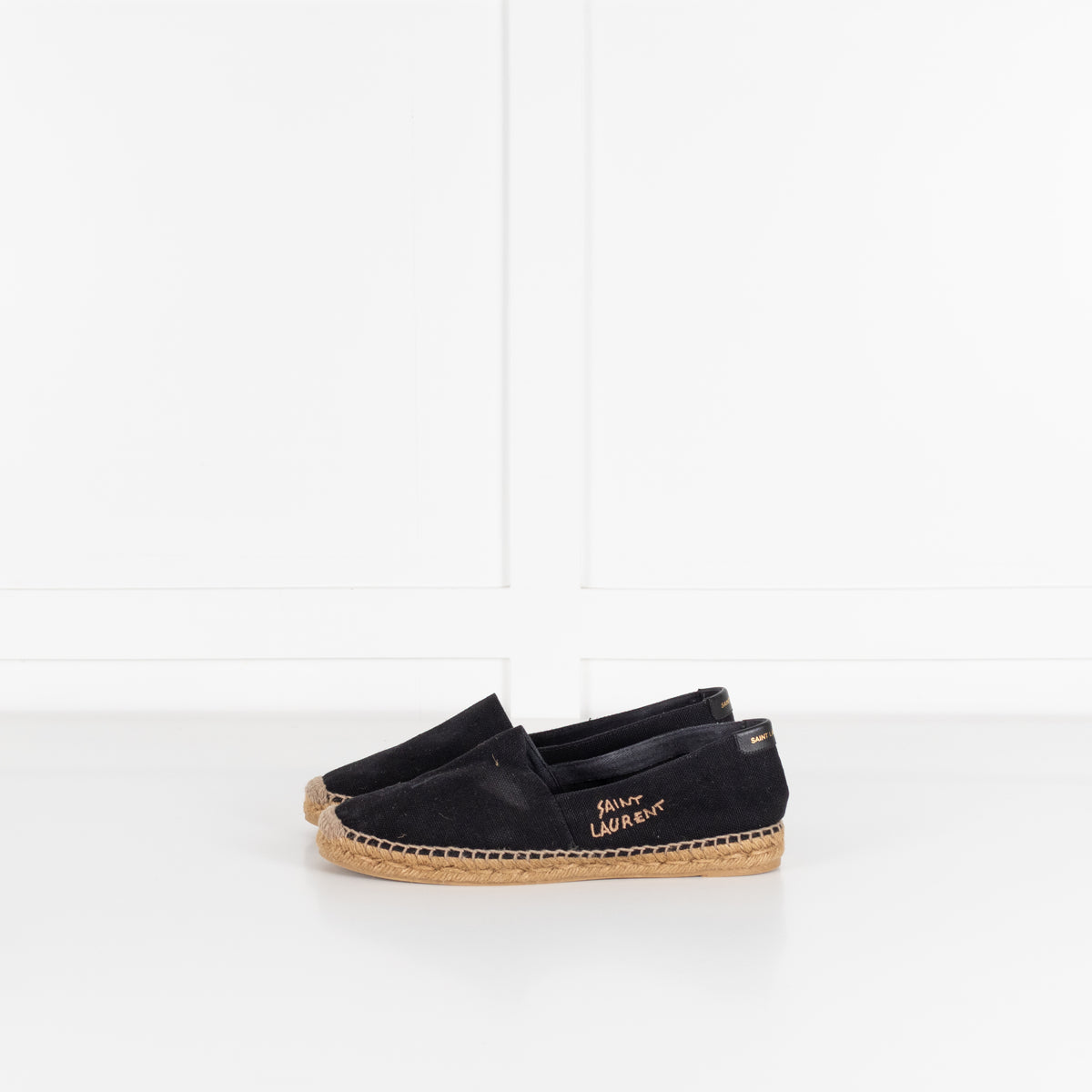 Saint Laurent Black Espadrilles